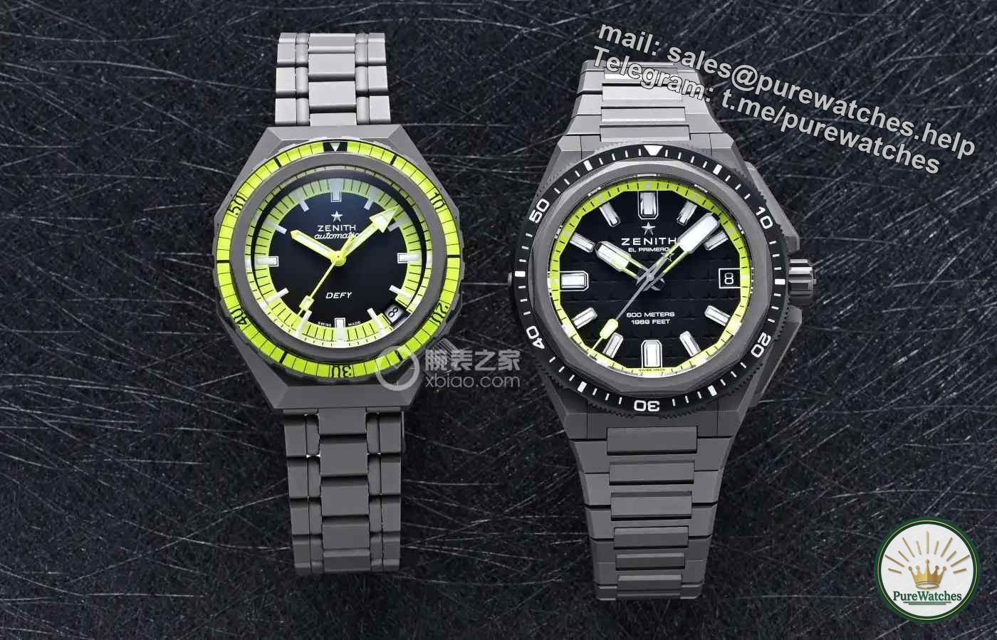 The most worth buying replica watch in 2025! Zenith DEFY Diving Watch Analysis: This yellow bezel is too eye-catching