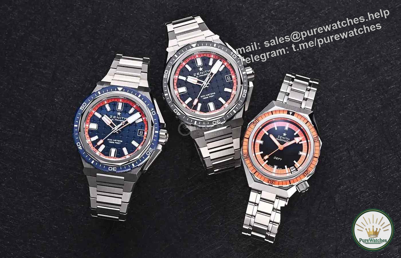 The most worth buying replica watch in 2025! Zenith DEFY Diving Watch Analysis: This yellow bezel is too eye-catching