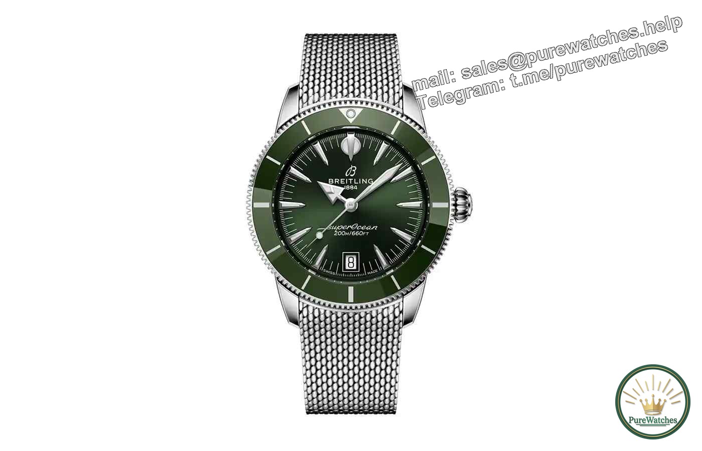 From Rolex to Breitling! These three green dial watches make summer cooler