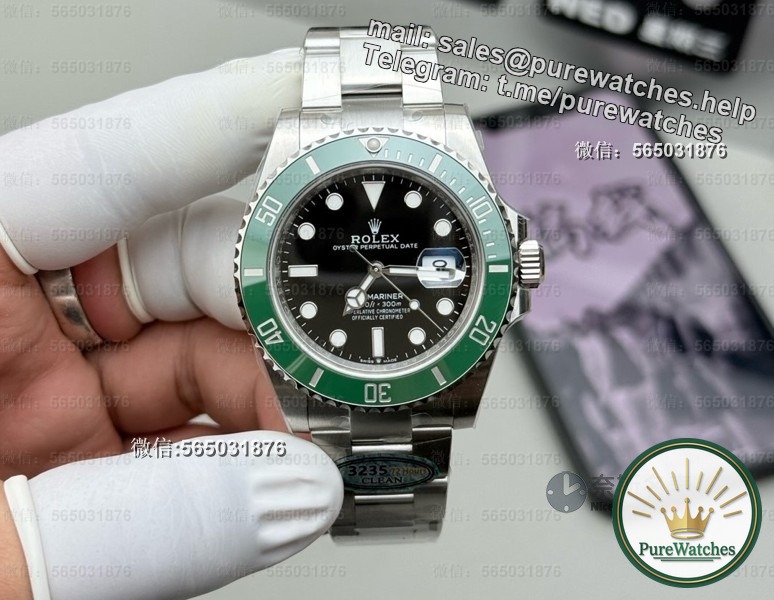 In-depth review of the Clean Factory Rolex Third Generation Green Submariner Replica Watch: How authentic can you buy it for 3K?