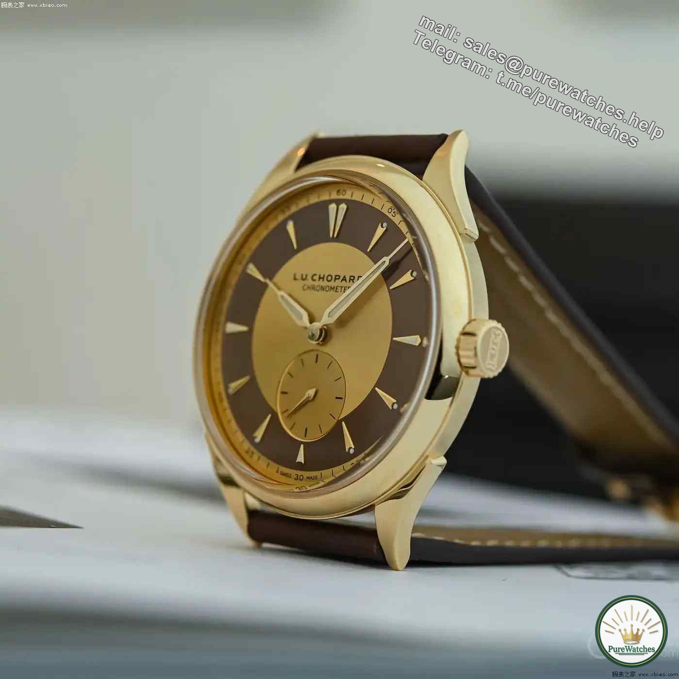 There are only 20 pieces in the world! Chopard’s 20th Anniversary Gold Watch Revealed, 260,000 RMB Collection-Grade Craftsmanship!