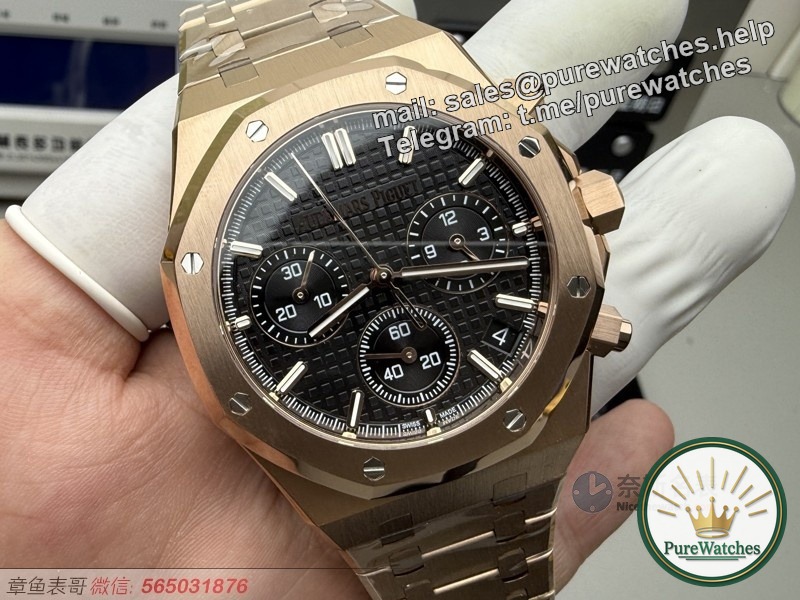 The new king of replica watches! APS factory 26240 flyback timing test, 70 hours of power shocked the master!