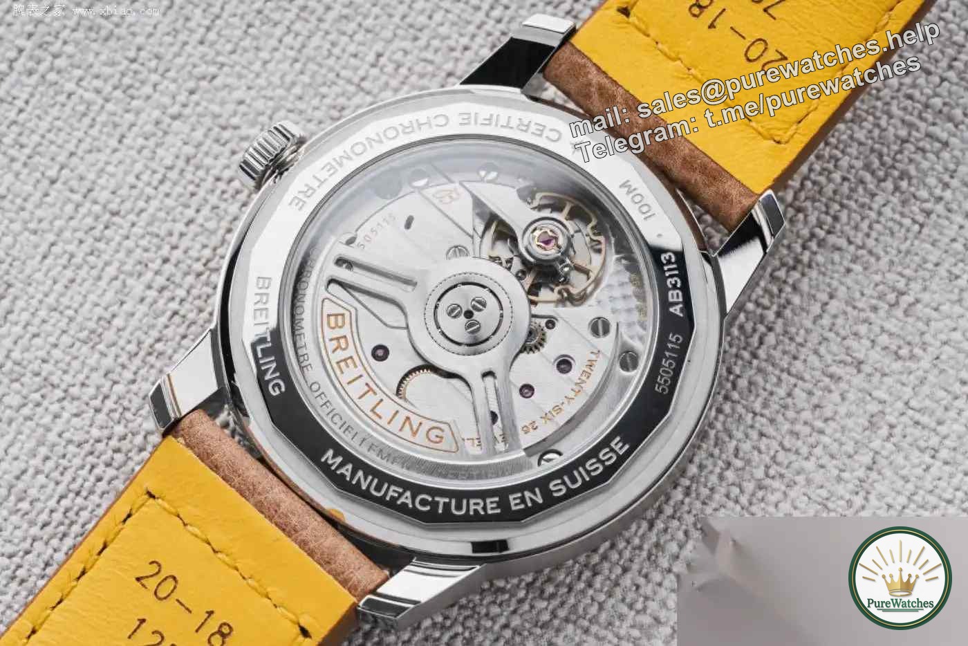 40,000 budget, close your eyes and enter! Breitling B31 movement is shockingly released, its performance is the best in its class!