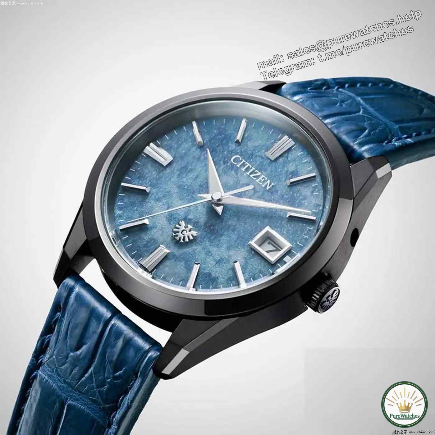Globally limited edition! Citizen Shubot titanium light kinetic energy watch is coming, each dial is unique!