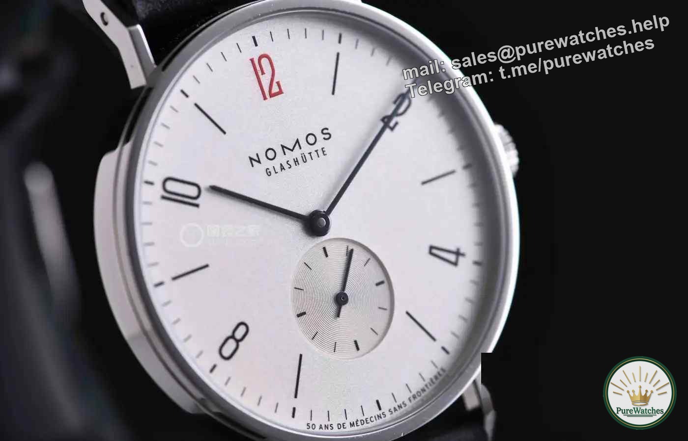 NOMOS Red 12 watch is shockingly new! Paying tribute to the German minimalist aesthetics of Doctors Without Borders, the limited edition is going crazy!