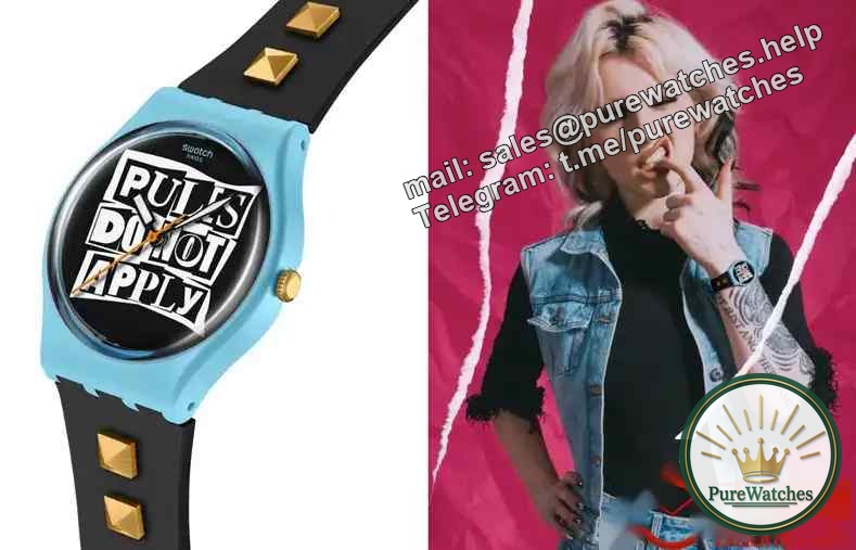 Rebellion is innocent! Swatch NO RULES series is launched shockingly, the punk watch that breaks the rules is here!