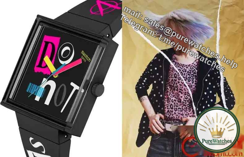 Rebellion is innocent! Swatch NO RULES series is launched shockingly, the punk watch that breaks the rules is here!