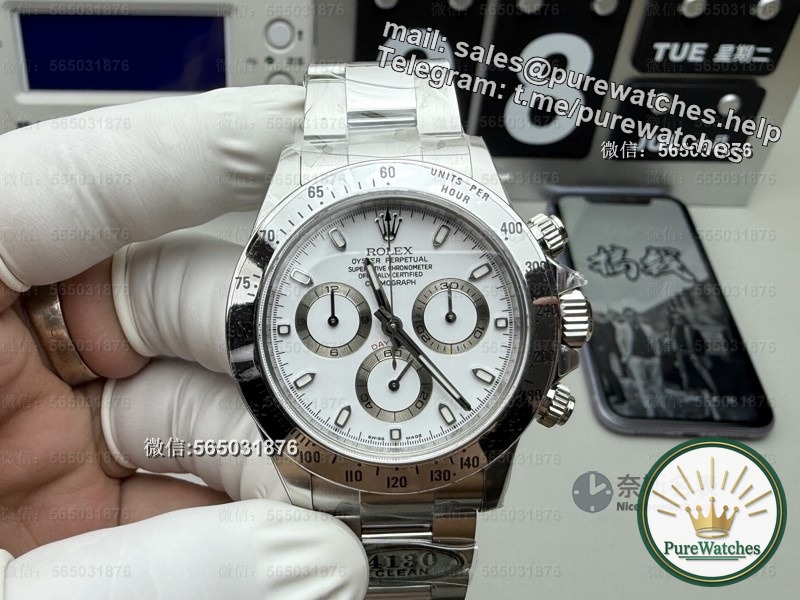 Clean Factory Stainless Steel Daytona 116520 Review: Is this a powerful replica watch worth buying?