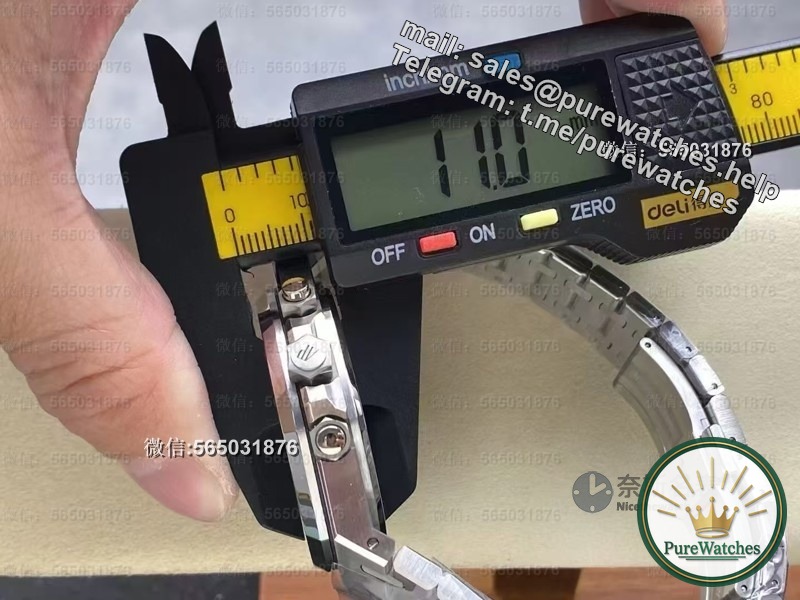 Kill all versions on the market instantly! APW factory 26331 panda black face measured, 4801 movement is ridiculously stable!