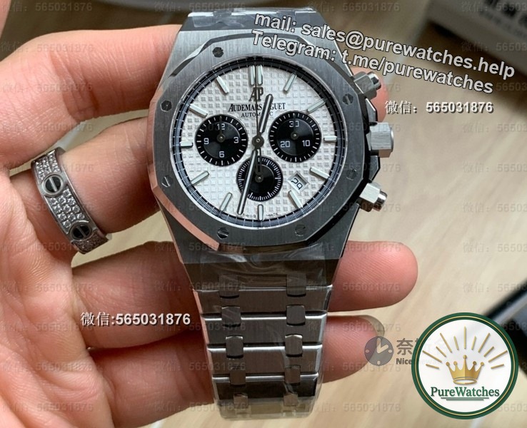 Kill all versions on the market instantly! APW factory 26331 panda black face measured, 4801 movement is ridiculously stable!
