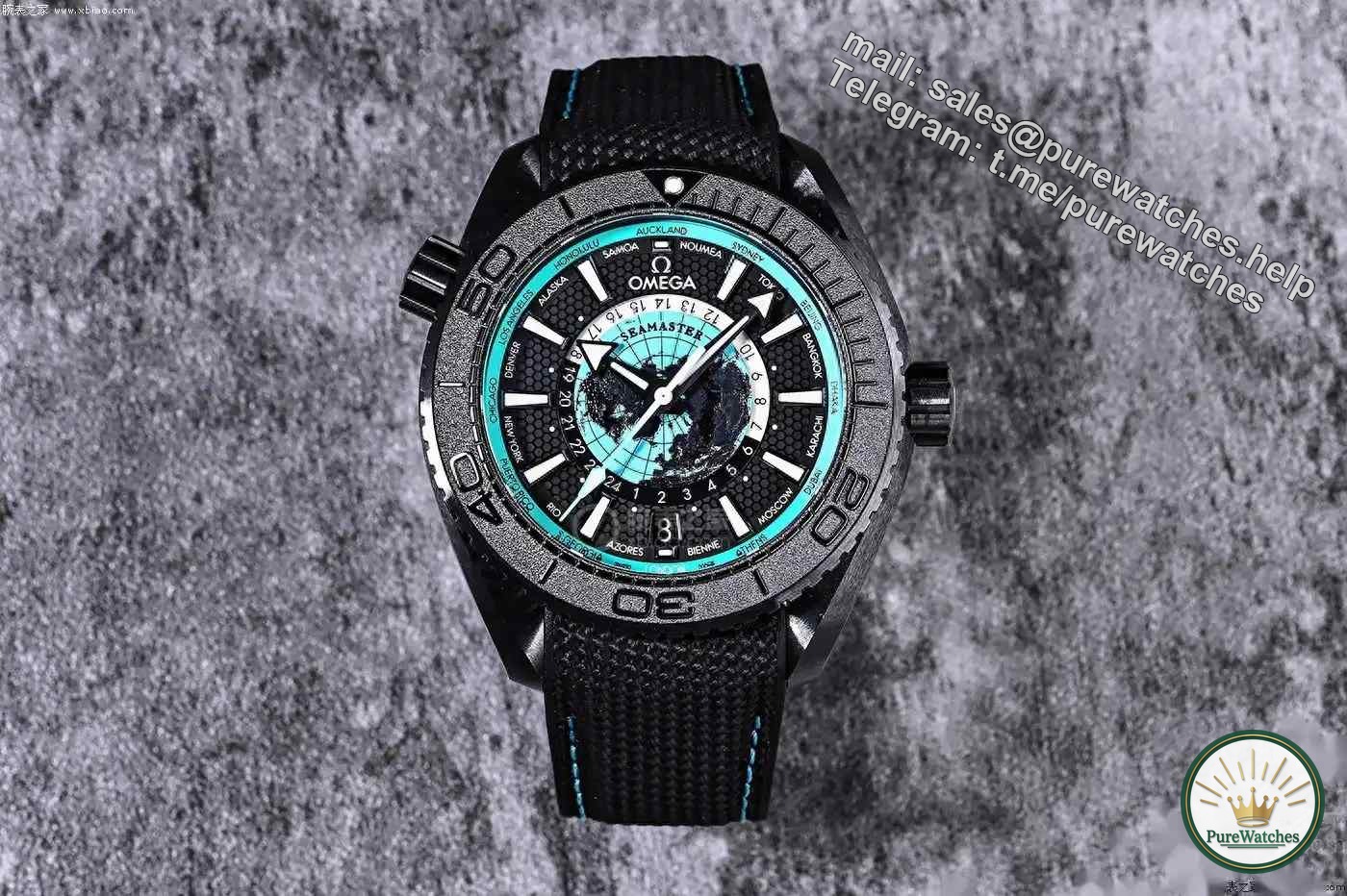Omega’s amplified move! Review of the Planet Ocean 20th Anniversary All-Ceramic World Time: With an ultra-light body of 143 grams, you can instantly become a globetrotter when you go out with it!