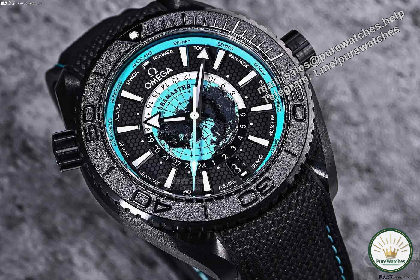 Omega’s amplified move! Review of the Planet Ocean 20th Anniversary All-Ceramic World Time: With an ultra-light body of 143 grams, you can instantly become a globetrotter when you go out with it!