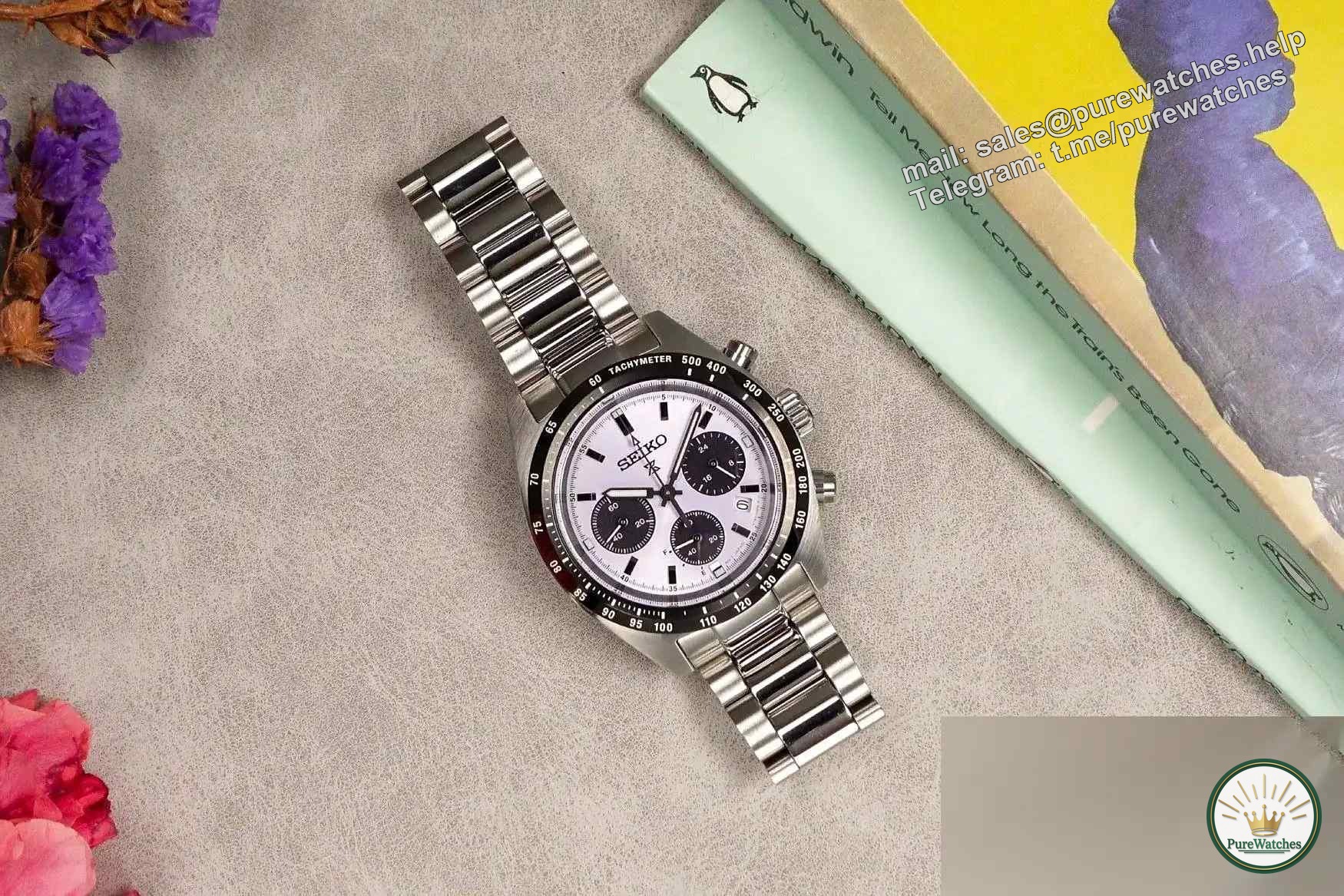 Seiko’s hottest models are coming! Edo Purple limited edition chronograph unboxing: 6 months solar battery life + luminous display, a must-have for track and field fans!