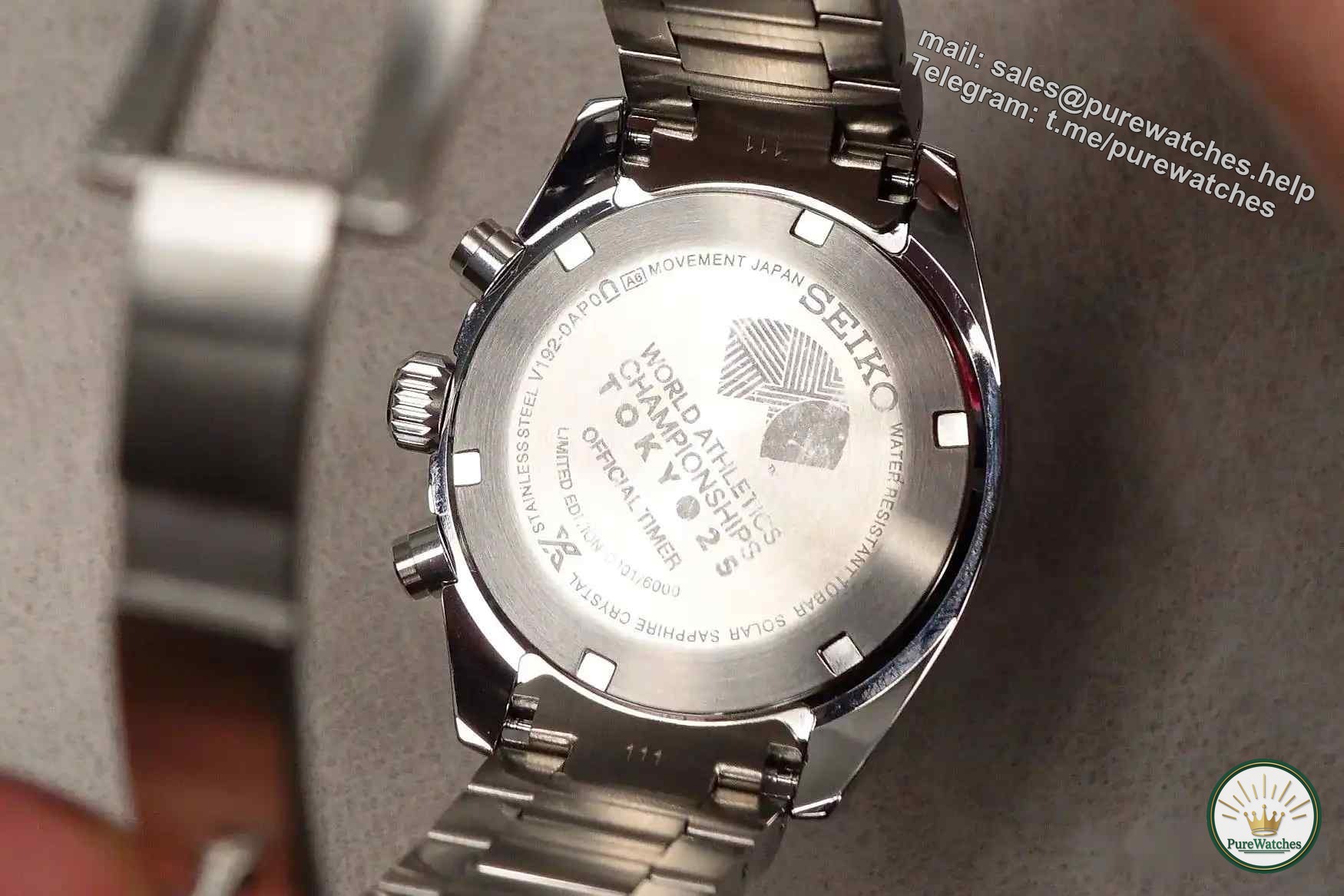 Seiko’s hottest models are coming! Edo Purple limited edition chronograph unboxing: 6 months solar battery life + luminous display, a must-have for track and field fans!