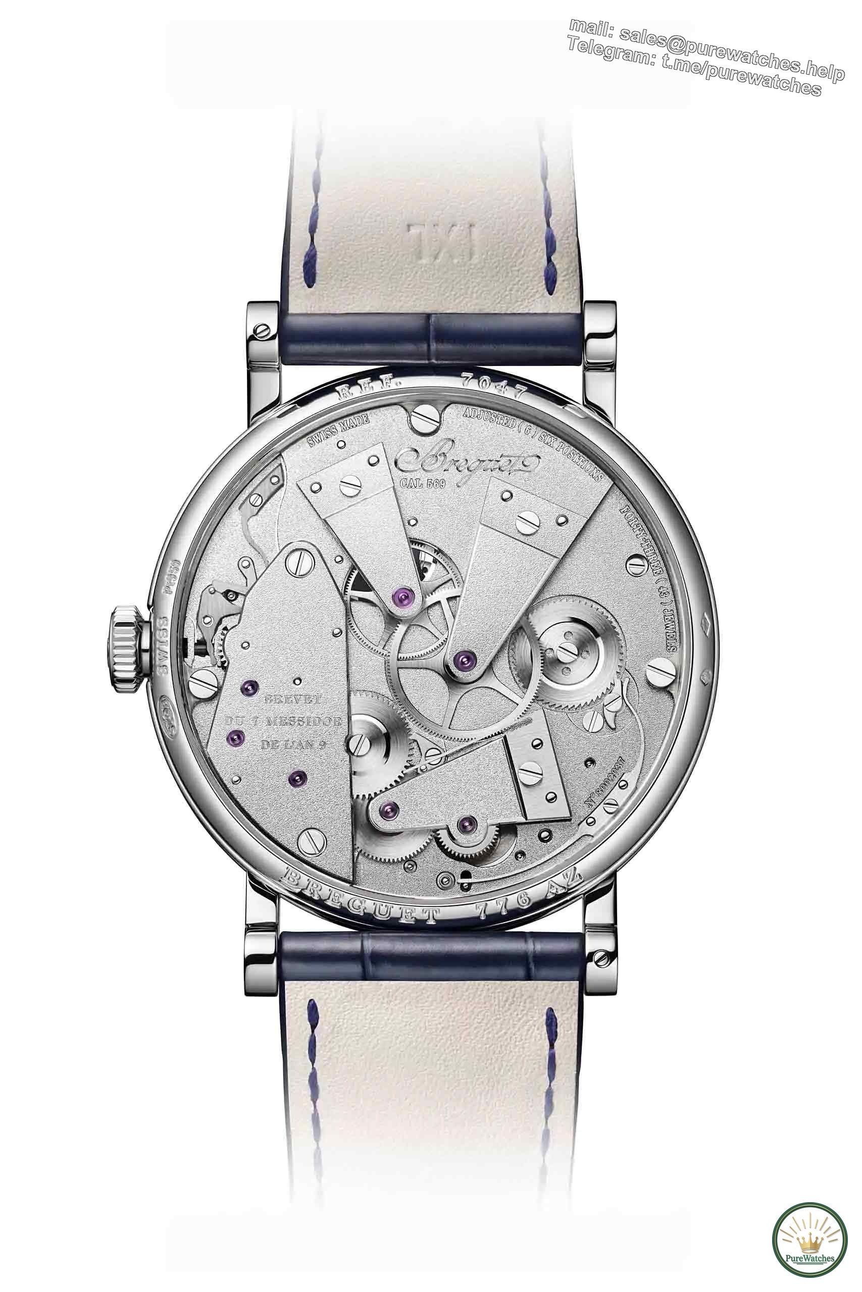 Million-level craftsmanship! Breguet 7047 sesame chain tourbillon is a visual feast for every glance!