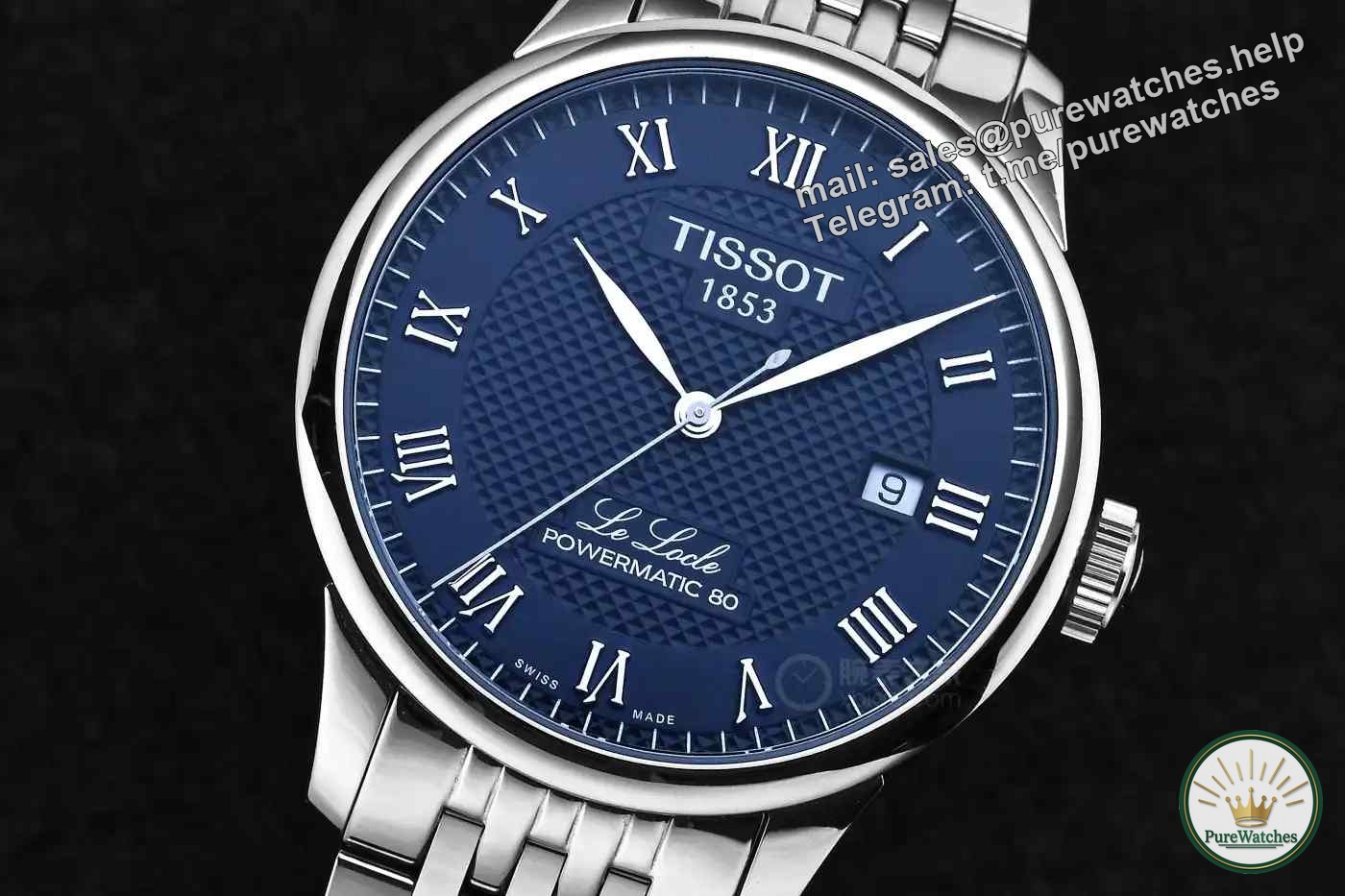 Swiss origin + super cost-effective! Tissot Le Locle mechanical watch, beginners can start with eyes closed!