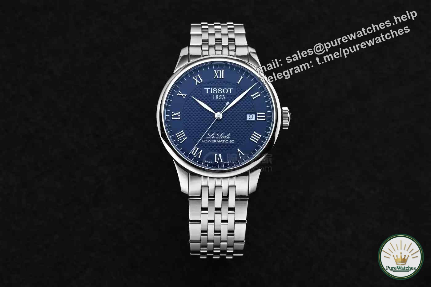 Swiss origin + super cost-effective! Tissot Le Locle mechanical watch, beginners can start with eyes closed!