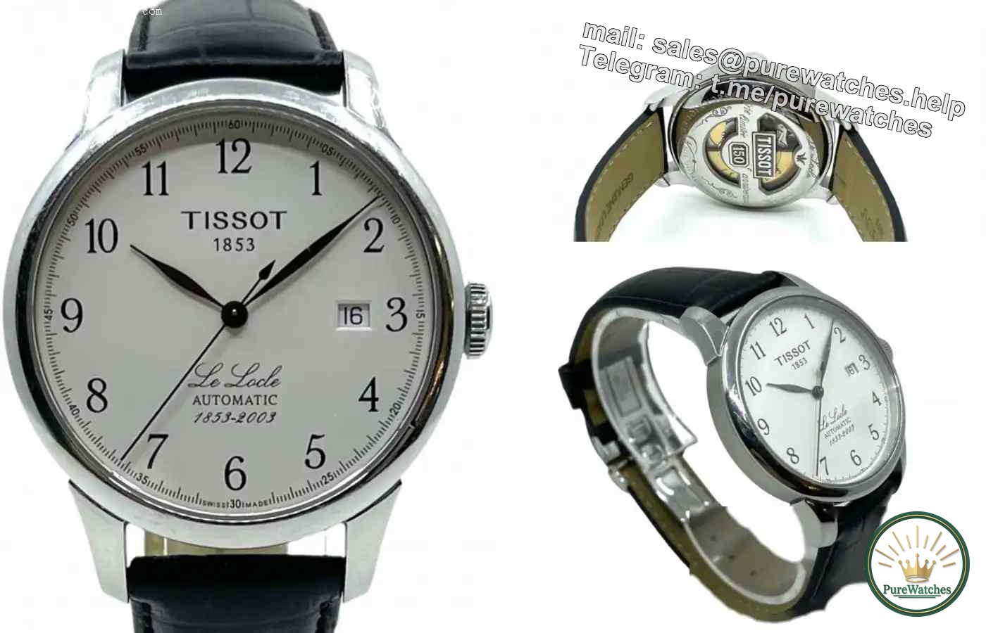 Swiss origin + super cost-effective! Tissot Le Locle mechanical watch, beginners can start with eyes closed!