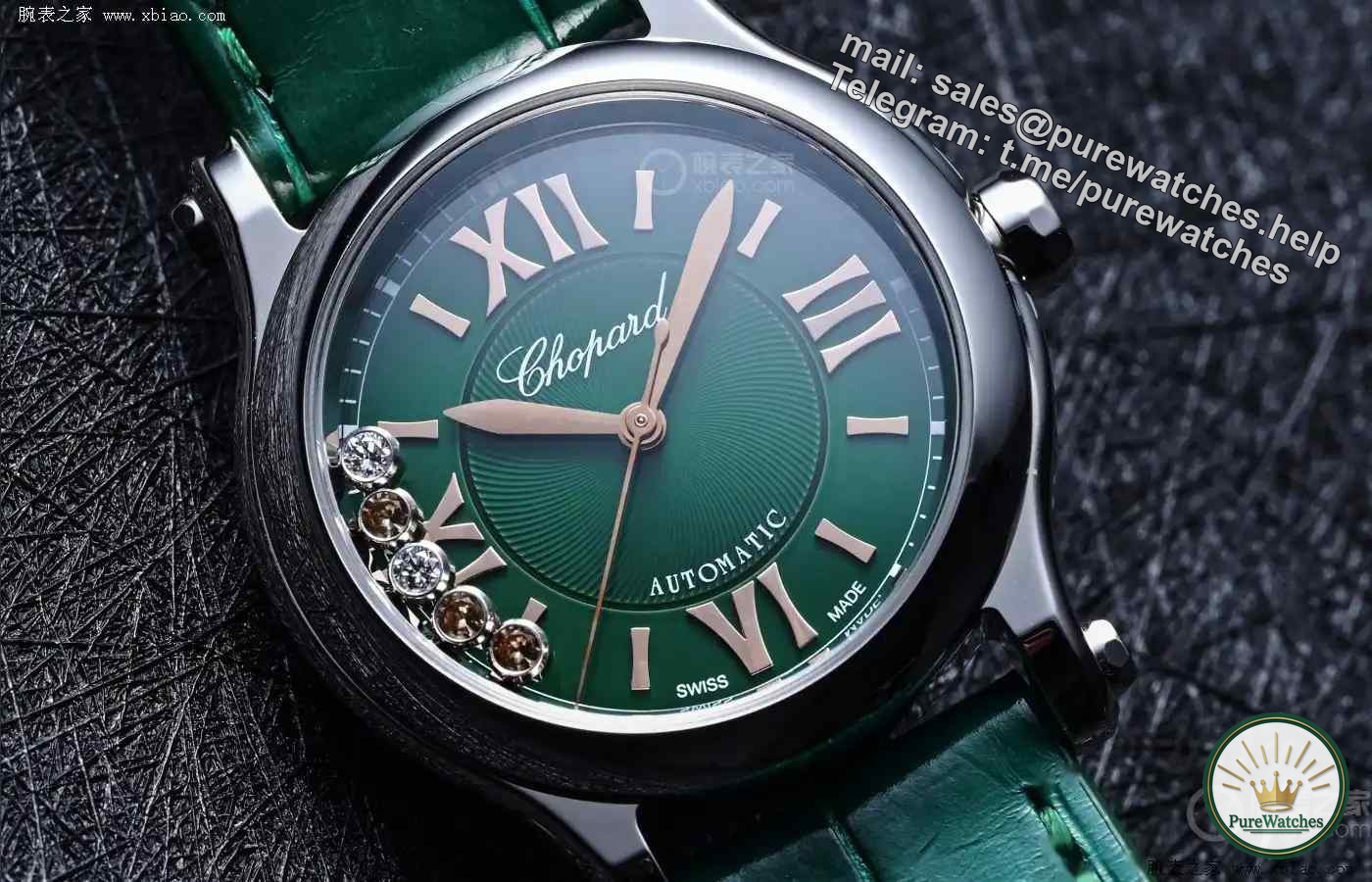 A must grab for Chinese Valentine’s Day! Chopard’s ‘Green into Gold’ limited edition watch is limited to 30 pieces, and the 5 moving diamonds are breathtakingly beautiful!