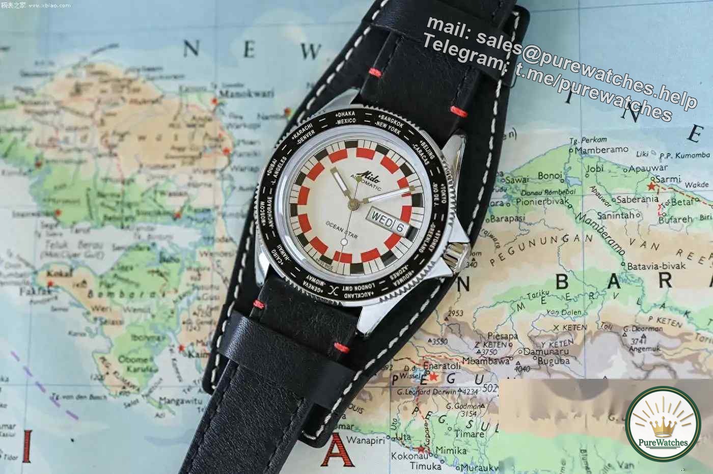 A 1970s classic reissue! Mido Rainbow Circle Watch features dual time zones at a price of 1,000 yuan!