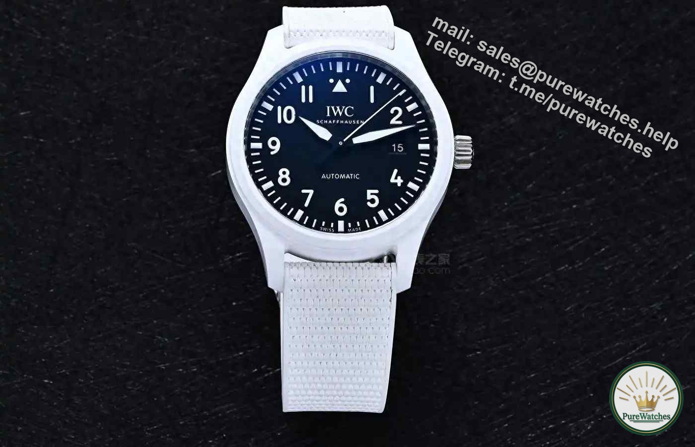 65,800 yuan is so delicious! IWC Tahoe White Ceramic Watch, small wrists can finally wear TOP GUN!