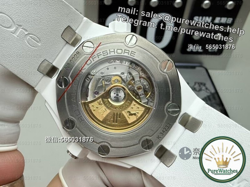 APS factory Audemars Piguet 15707 ceramic watch in-depth evaluation: How stable is the movement of the 3120 movement?