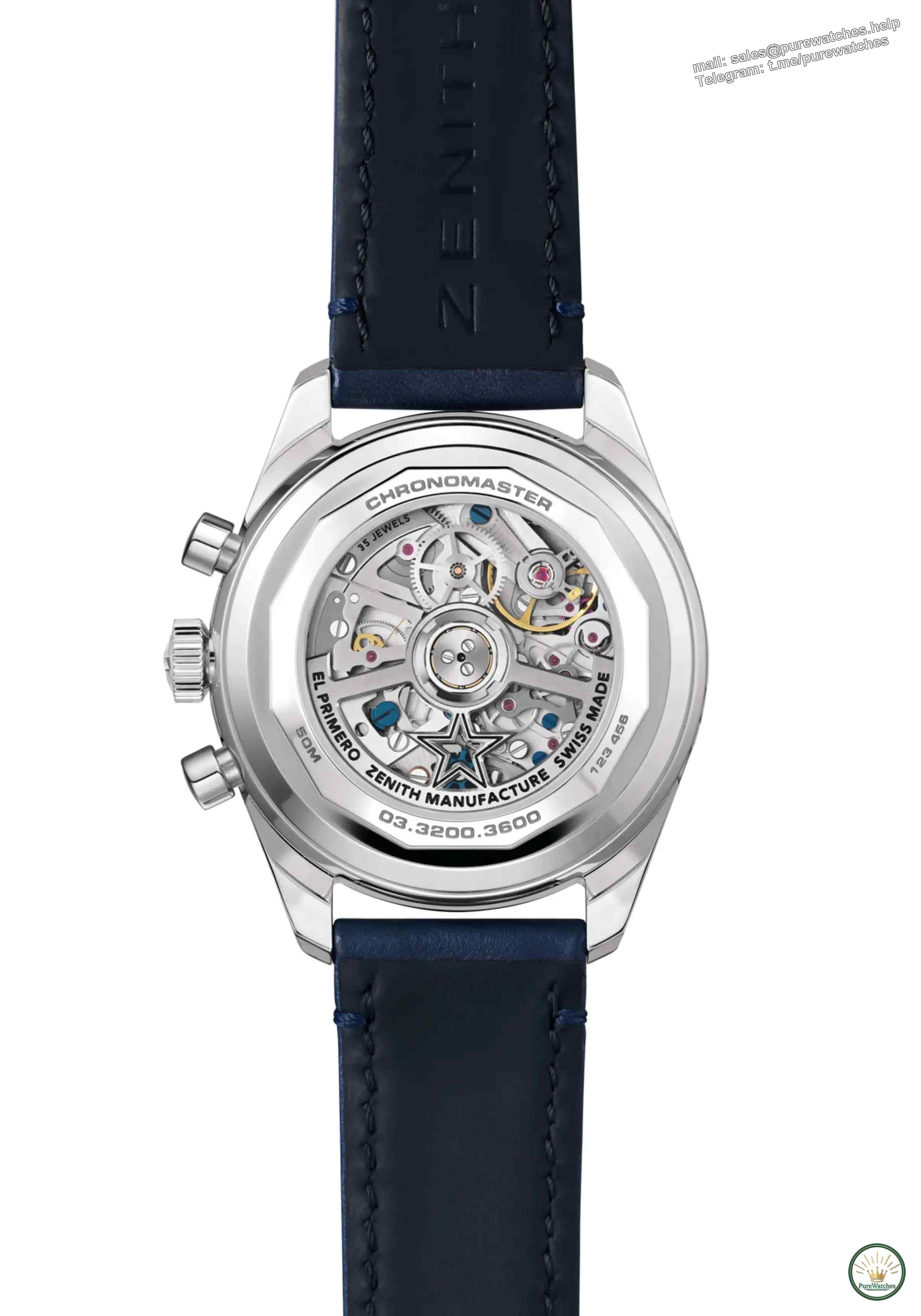 The legend is reborn! ZENITH replica A386 watch, 1/10 second timing accuracy shocked the watch industry!