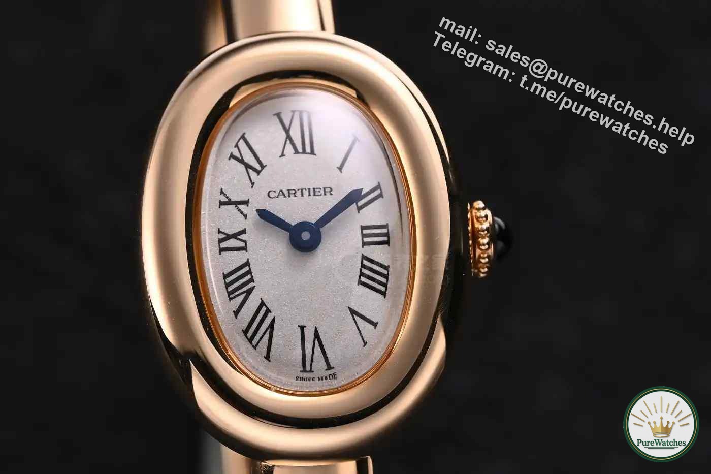 Ladies must enter! Cartier bathtub mini gold watch, a beautiful artifact that embodies old money style!