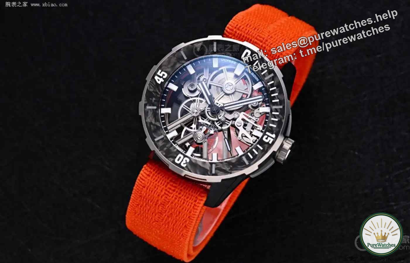 Who says a dive watch has to be heavy? Ulysse Nardin 52g ultra-light black technology vs Zenith 600m waterproof luxury model, the most explosive new product in 2025!