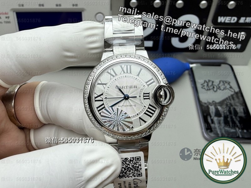 The first choice for gift giving! AF Factory Cartier 33 Diamond Ring Blue Balloon Women’s Watch, Girls’ Hearts Are Overflowing, Goddess Screams When They Receive It!