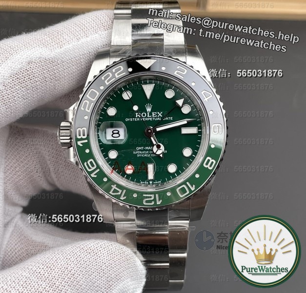 VS factory Greenwich GMT “Sprite Circle” left-hander review: Can the new green disk surface and workmanship surpass the original version?