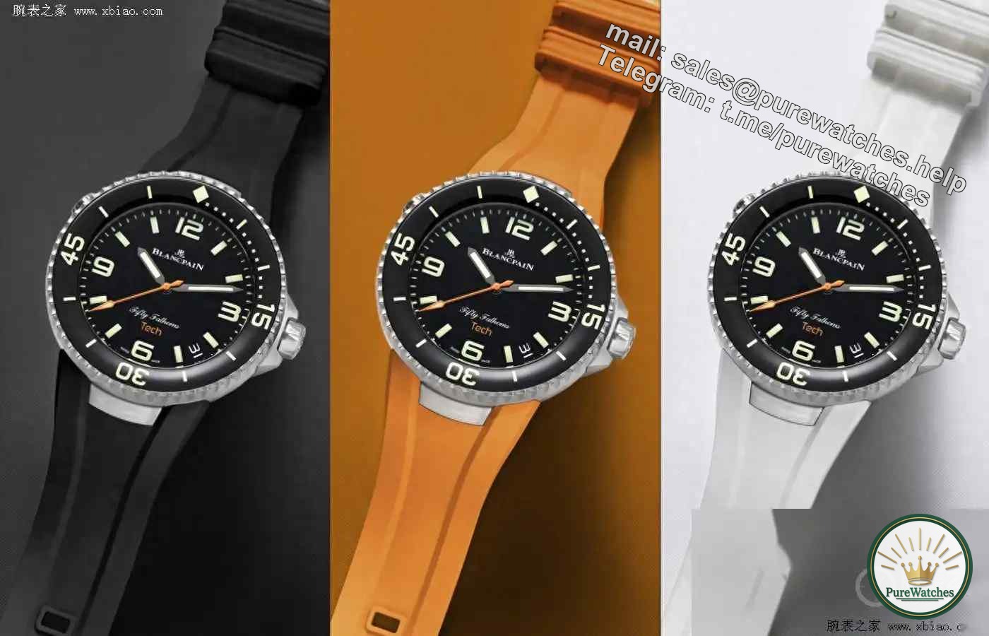 Say goodbye to panic buying! Blancpain Fifty Fathoms Tech 45mm has become a series of evergreen models. This wave of “civilianization” is so delicious!