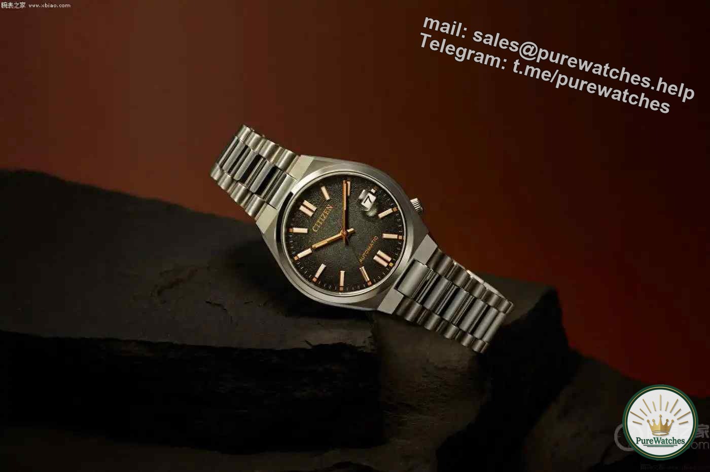 Get the limited edition watch for 2,800 yuan! Citizen’s smoked black Tsuyosa is so classy!