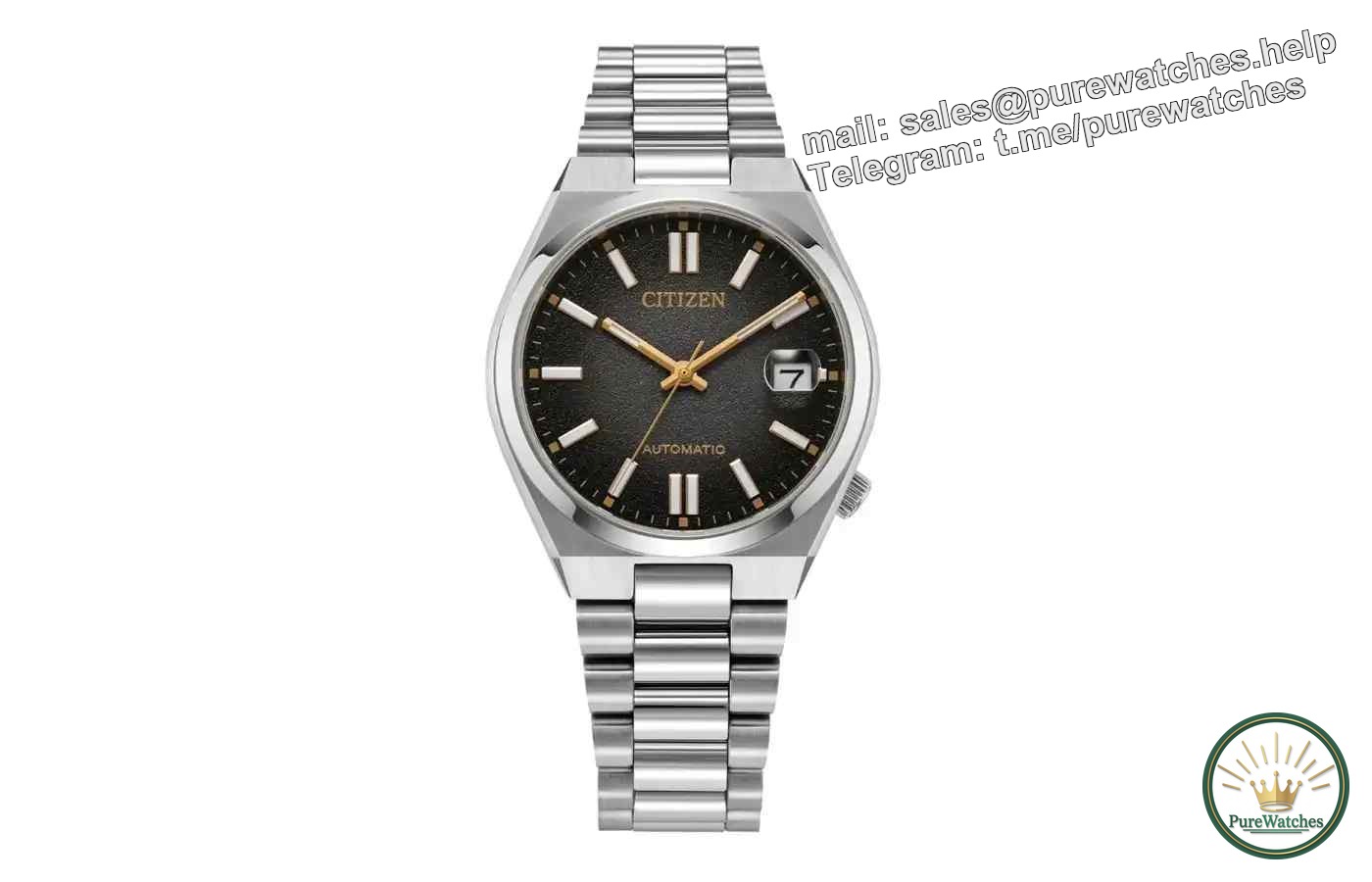 Get the limited edition watch for 2,800 yuan! Citizen’s smoked black Tsuyosa is so classy!