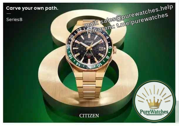 A must-see for working men! Citizen Series 8 two-tone gold watch, suitable for business and leisure!