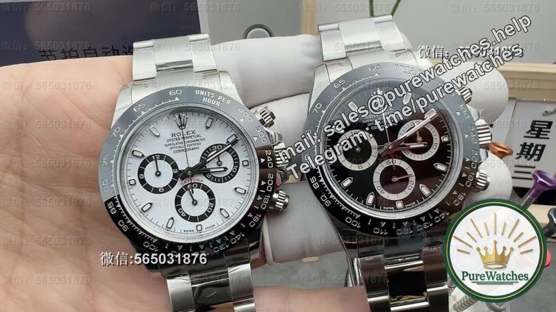 Factory C replacement? VS Factory Dandong 4130 movement Daytona Hengping: Panda Di VS Black Tao Di, who is more worth buying?