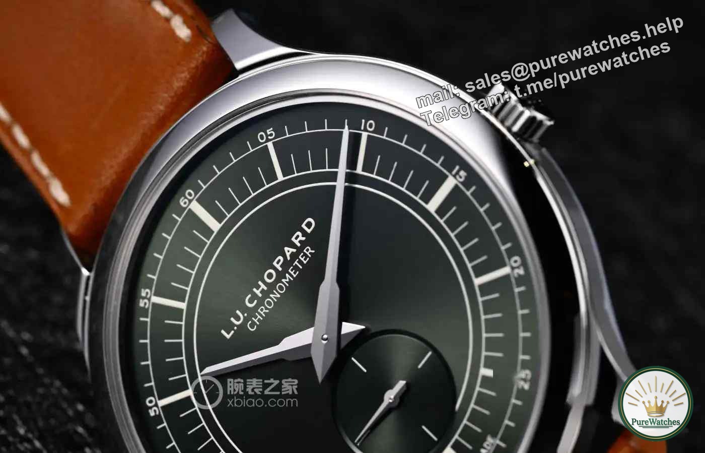 Invincible within a hundred thousand! Chopard L.U.C forest green formal watch, Geneva origin + observatory certification!