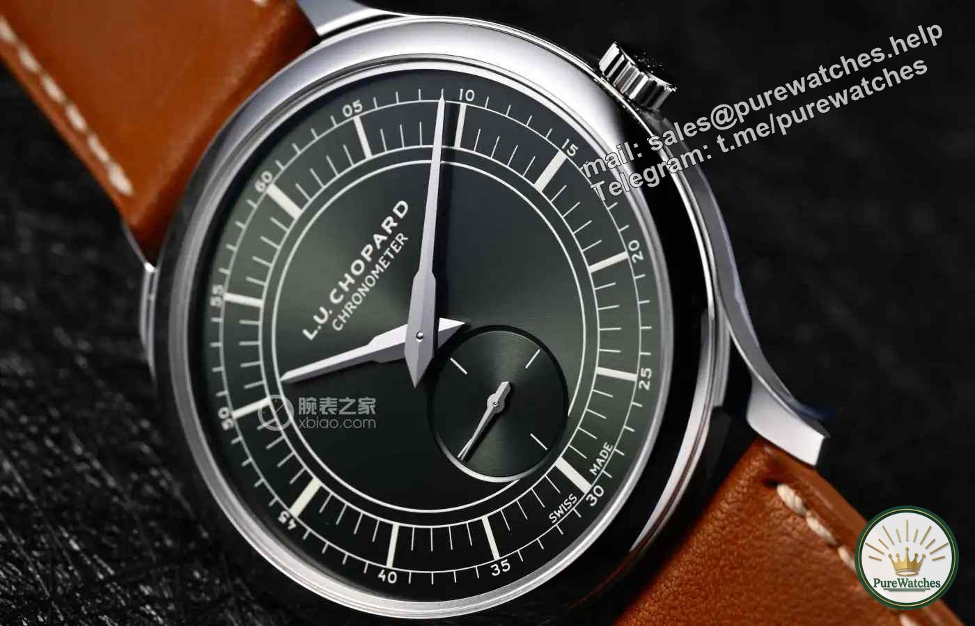 Invincible within a hundred thousand! Chopard L.U.C forest green formal watch, Geneva origin + observatory certification!