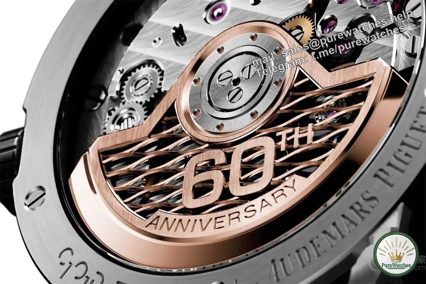 Only 1 in the world! Audemars Piguet Code 11.59 Star Wheel SG60 Watch Revealed, All Auction Proceeds Donated!