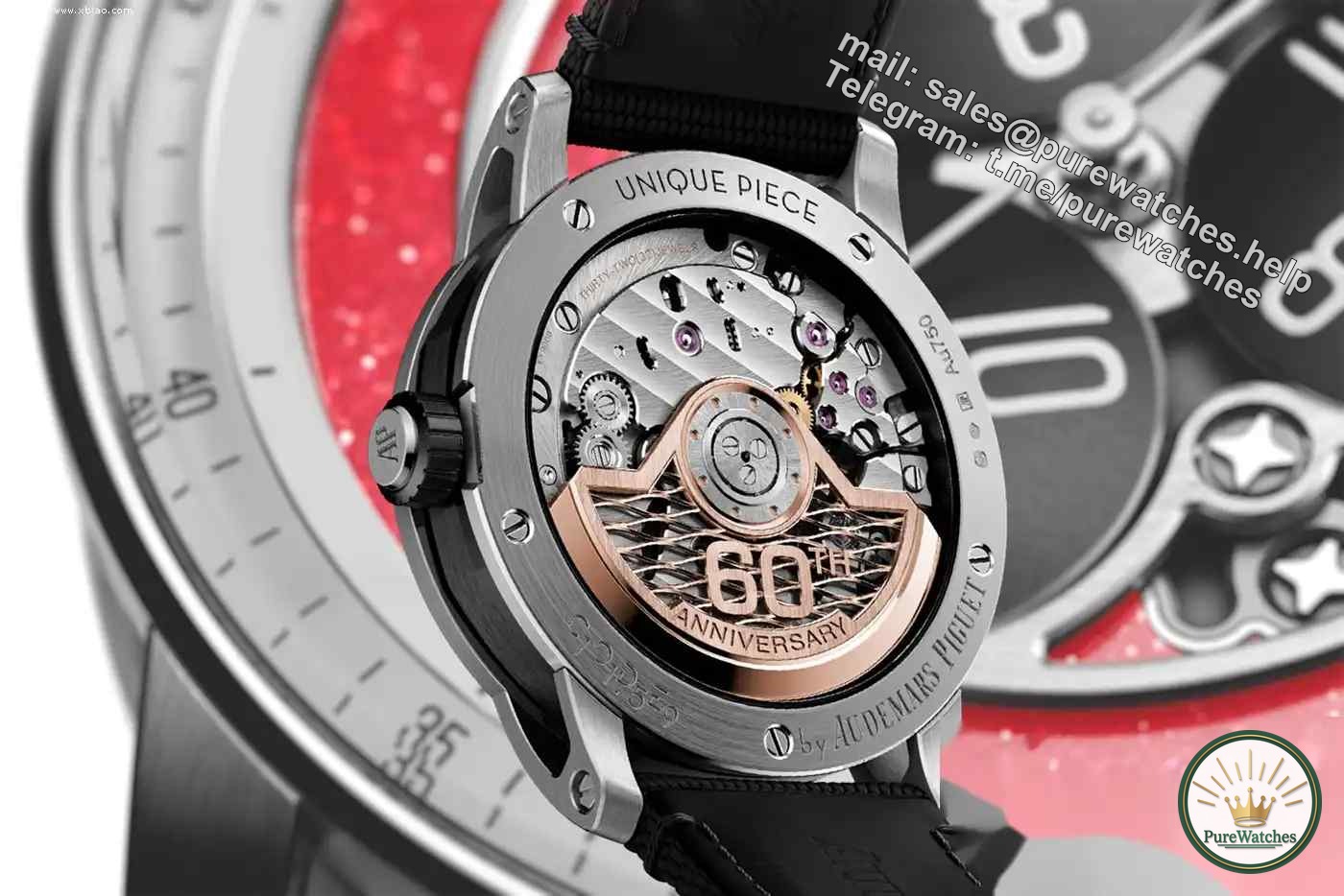 Only 1 in the world! Audemars Piguet Code 11.59 Star Wheel SG60 Watch Revealed, All Auction Proceeds Donated!