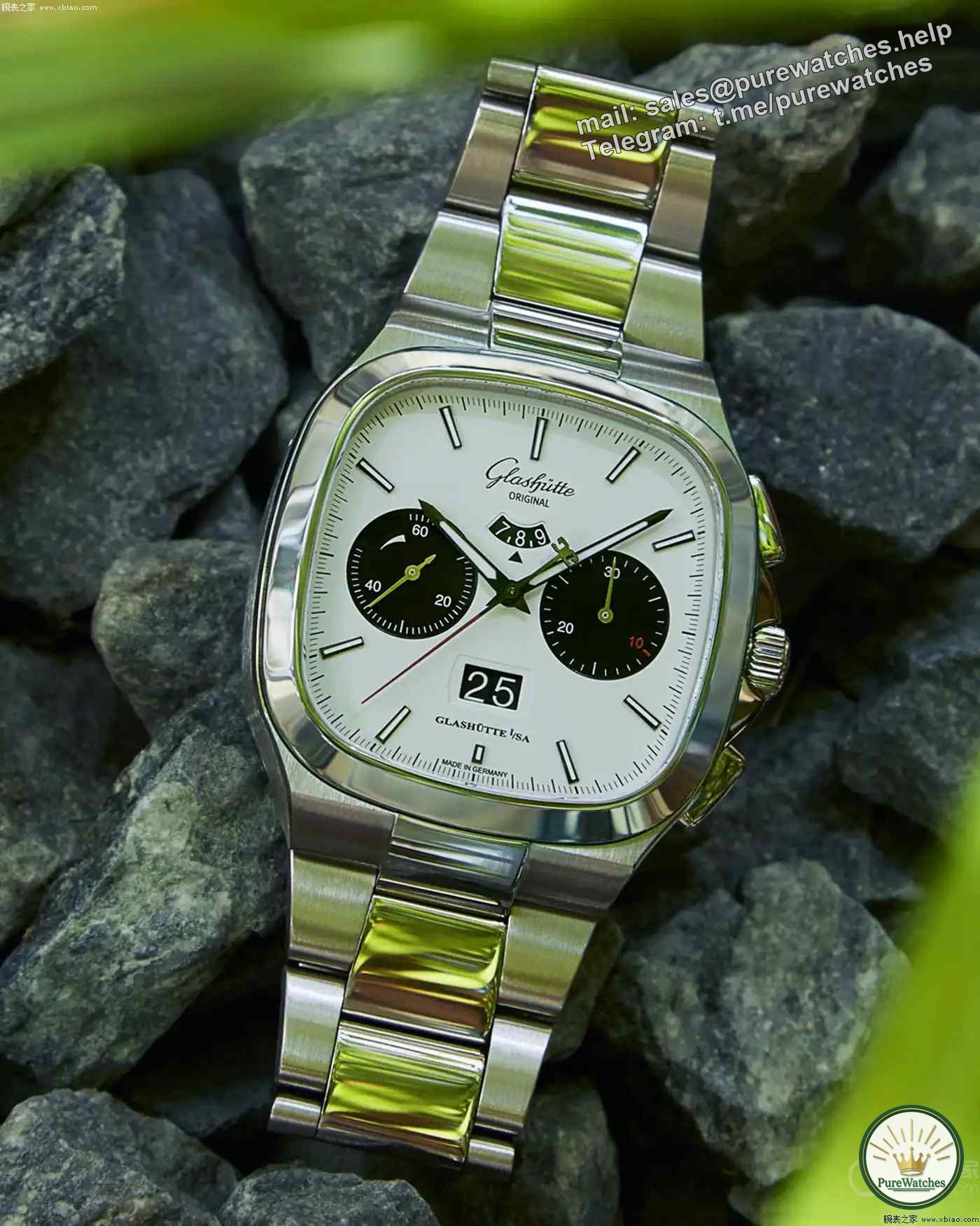 Retro gamers look over! Glashütte Original X Chronograph from the 1970s, limited to North America, no need to worry!