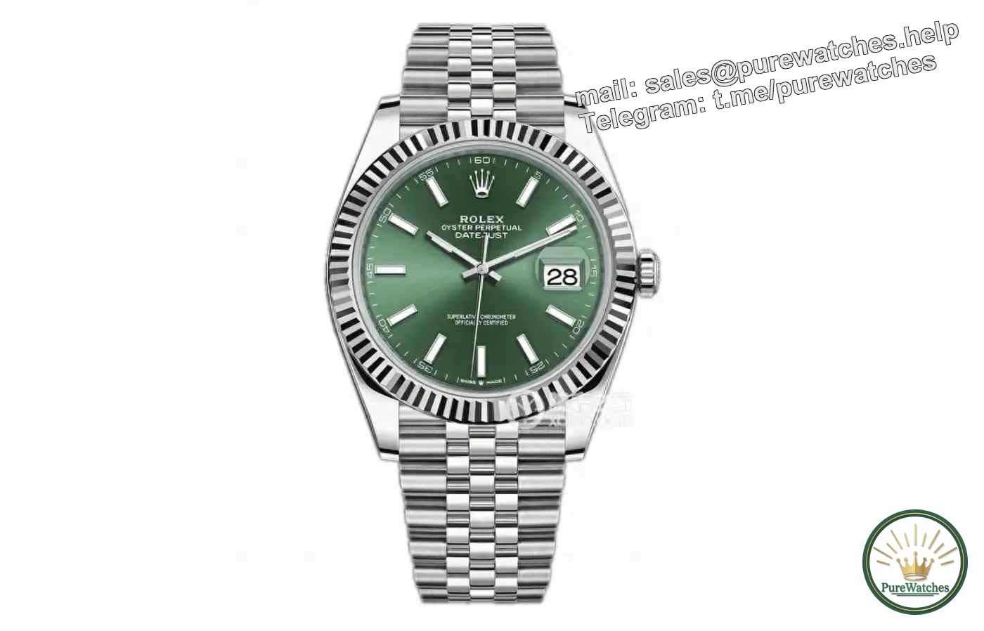 A must visit this summer! The three mint green watches are cool and full of luxury, making you instantly become a fashionista when you put them on!