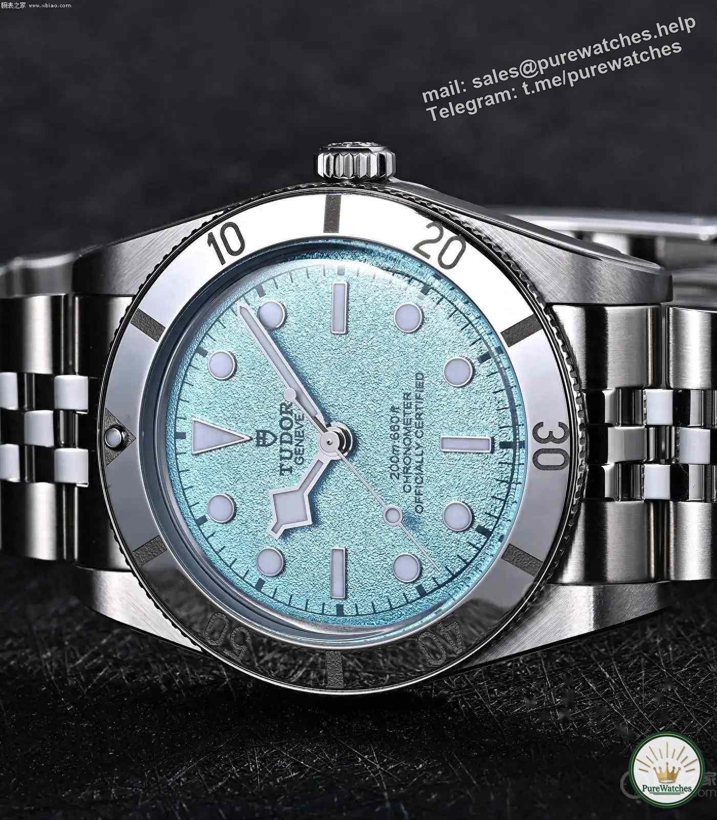 The most explosive new model of 2025! Tudor Extreme Blue Ice Blue disk is exposed, with a public price of 30,000 yuan and a 100,000-level texture!