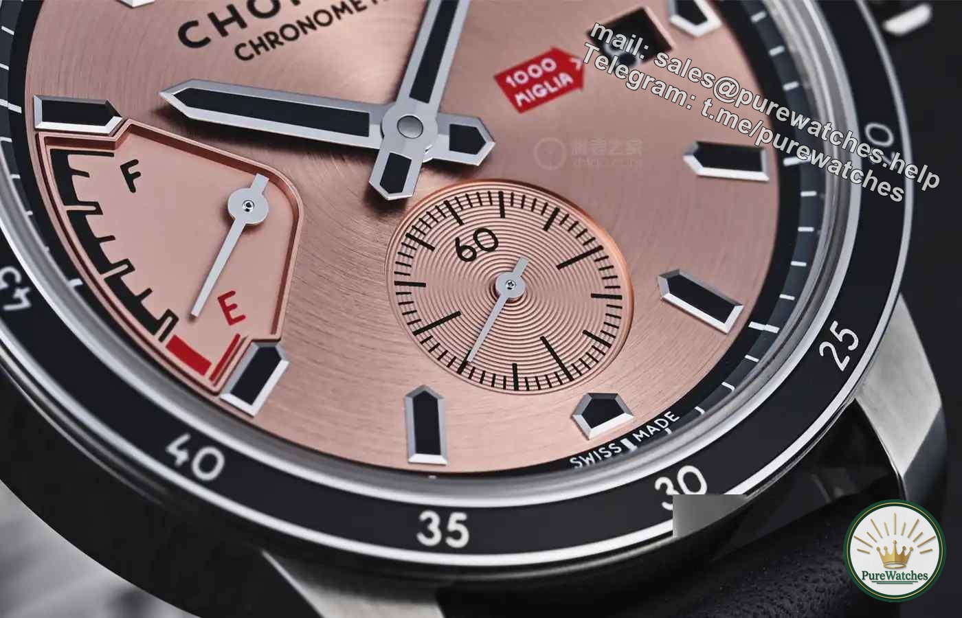 Rare than Rolex! Chopard Mille Miglia is limited to 250 pieces. The patented steel case + racing movement is too hardcore!