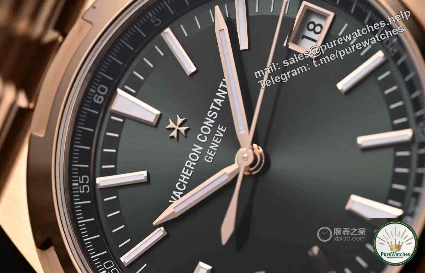 The wait is finally over! Vacheron Constantin is the first to launch a green plate across the world, with pink gold and three quick-release straps. Is it more fragrant than AP and PP?