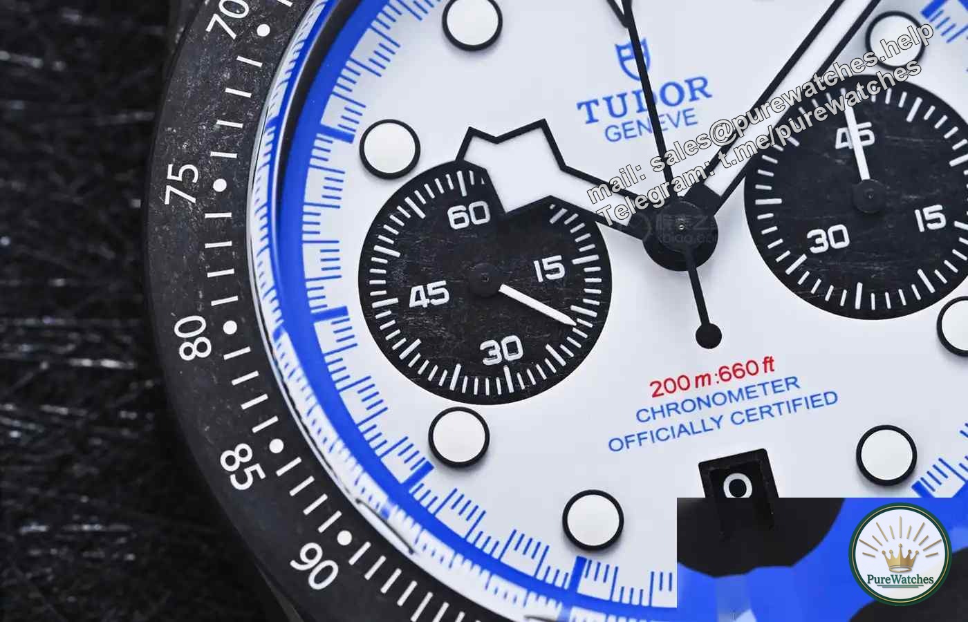 Get rid of the Rolex shadow! In-depth review of the Tudor Carbon Fiber Chronograph, perfect details, only priced at 59,600!