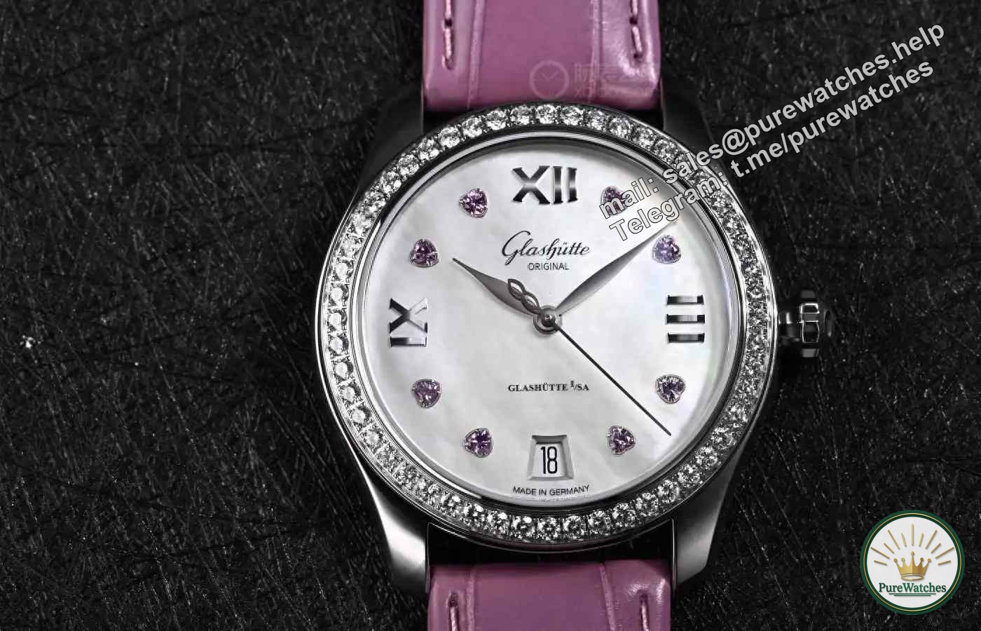 Is 110,000 worth it? German craftsmanship + Chinese Valentine’s Day romance, the details of this Glashütte limited edition women’s watch are so amazing!