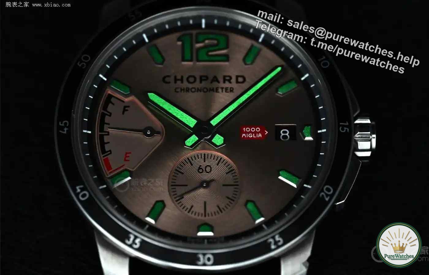 250 pieces on sale! Chopard GTS 10th Anniversary Limited Edition is first exposed, the salmon color dial + racing tire pattern strap is so explosive!
