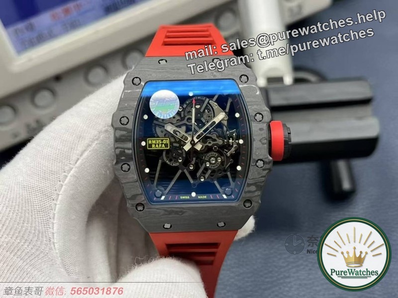 Detoxification artifact! In-depth comparison of ZF factory RM35-01/02 carbon fiber watch, 90% of people can’t see the flaw
