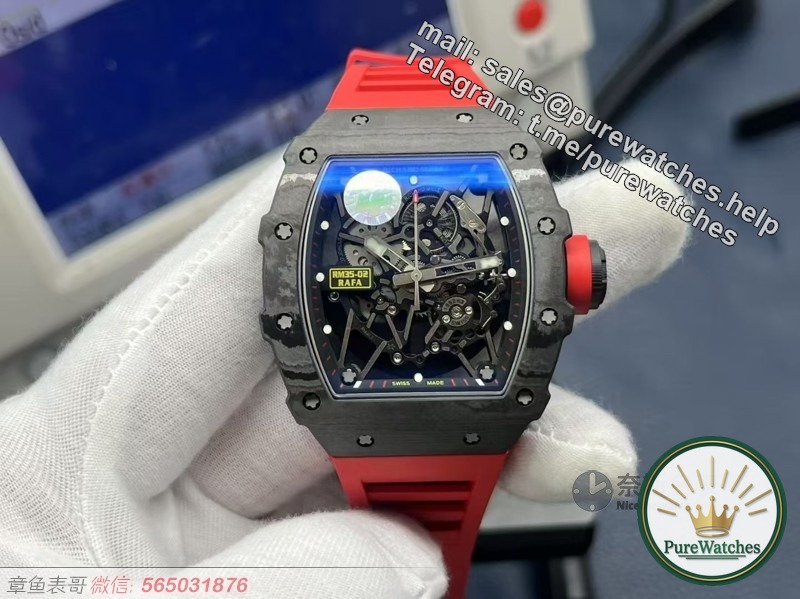 Detoxification artifact! In-depth comparison of ZF factory RM35-01/02 carbon fiber watch, 90% of people can’t see the flaw